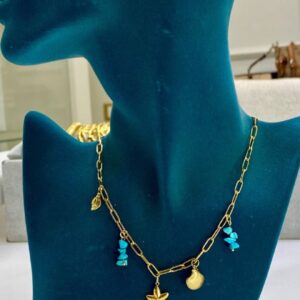 . سلسلة البحر مع حيوانات البحر"