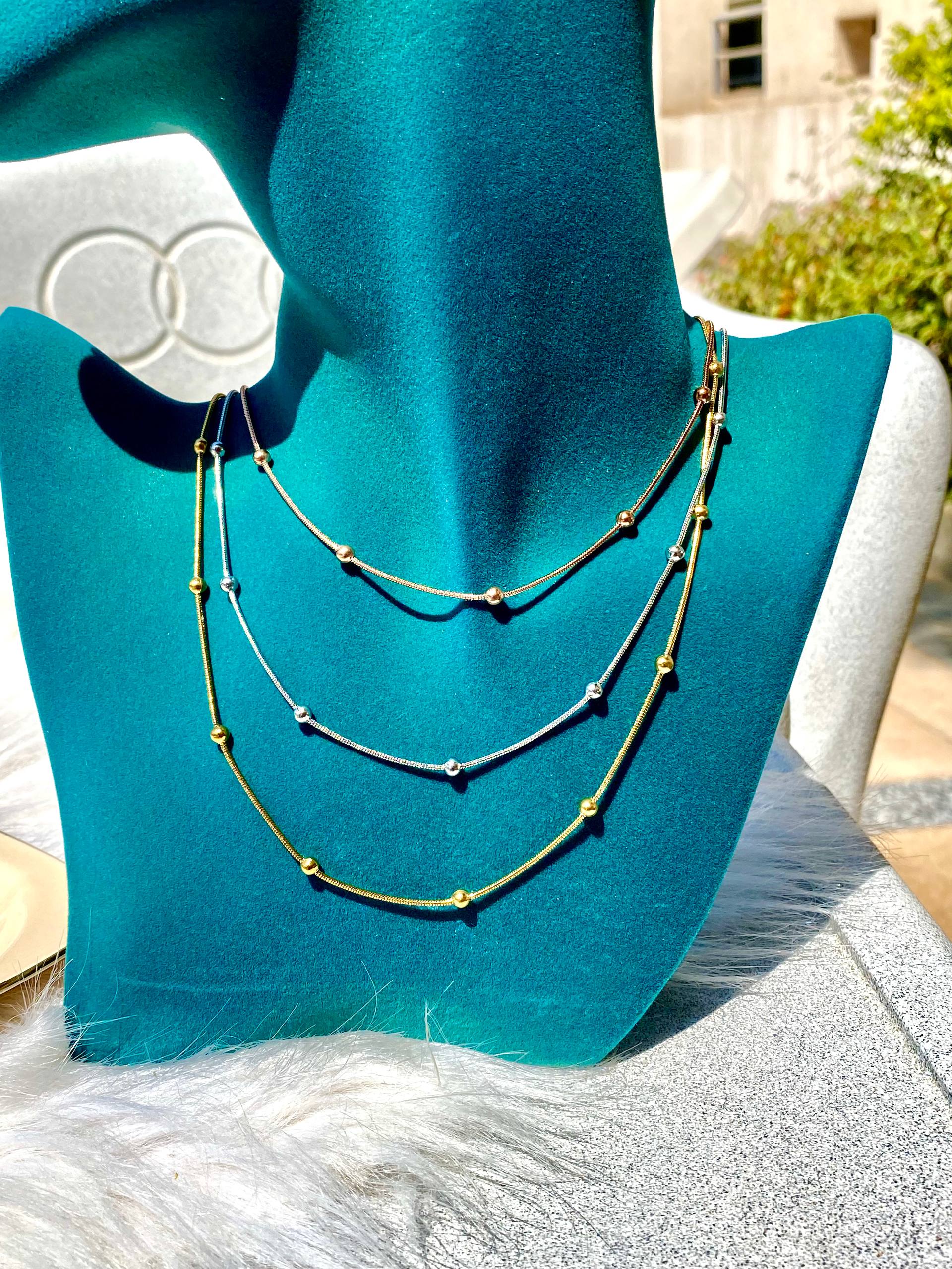 سلسلة 3 أدوار ميكس سيلفر & جولد